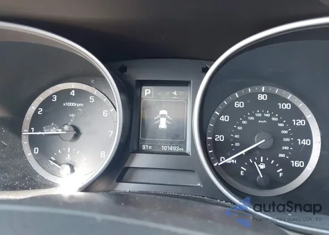 2018 Hyundai Santa Fe Sport 2.4L из США, поврежденный, VIN 5NMZU3LB6JH090511